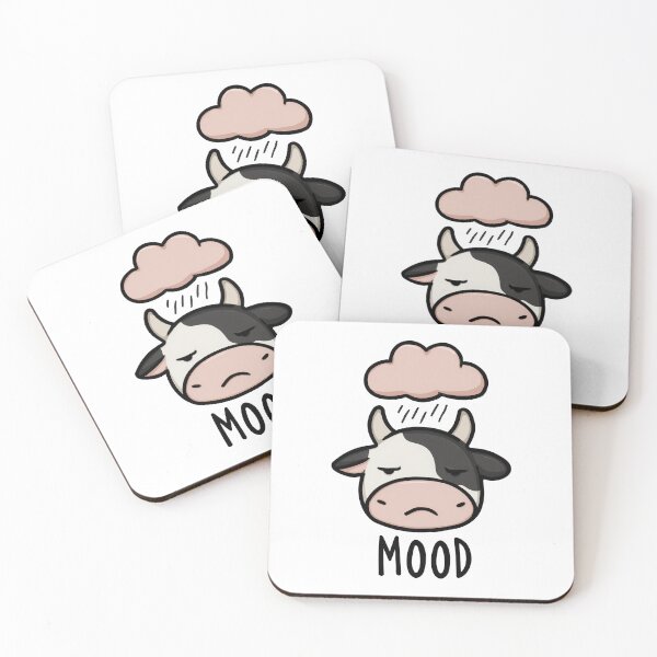 Item preview, Moody Cow Weather designed and sold by hamishby.