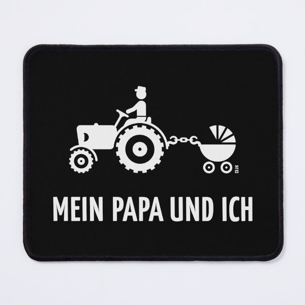 Item preview, My Dad and I (Farmer, Tractor & Stroller / White) designed and sold by Roderix.