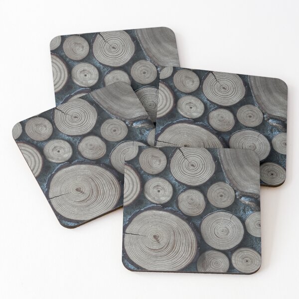 Item preview, Wood Slice Texture Pattern designed and sold by KarenVarr.