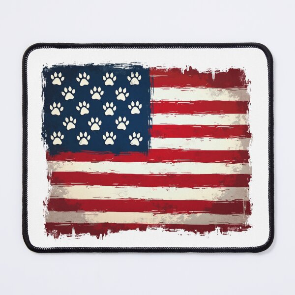 Item preview, American Flag - Pet Theme designed and sold by Crazy Before Cats.