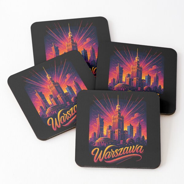 Item preview, Warsaw Warszawa capital city of Poland gift designed and sold by Pineapple-Tree.
