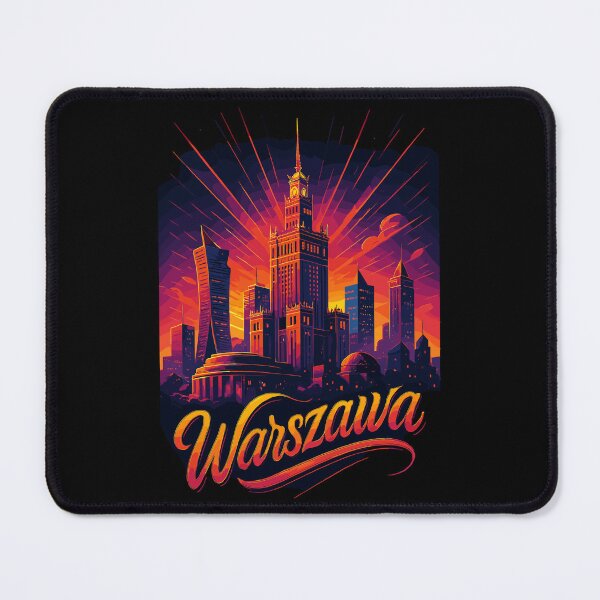 Item preview, Warsaw Warszawa capital city of Poland gift designed and sold by Pineapple-Tree.