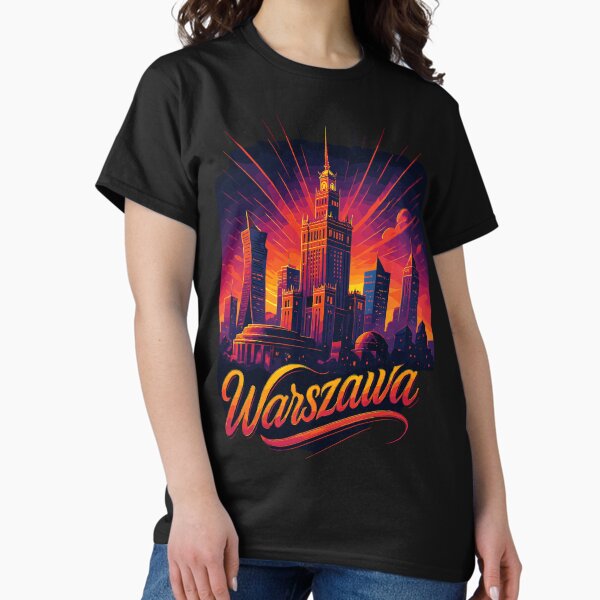 Item preview, Warsaw Warszawa capital city of Poland gift designed and sold by Pineapple-Tree.