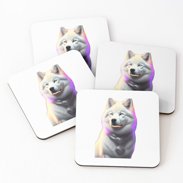 Item preview, Cyber ​​Arctic Samoyed designed and sold by AstaMiralda.