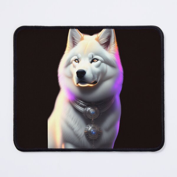 Item preview, Cyber Arctic Samoyed designed and sold by AstaMiralda.