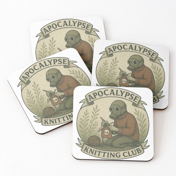 Item preview, Apocalypse Knitting Club Anihilist Society Series designed and sold by OpenArt.