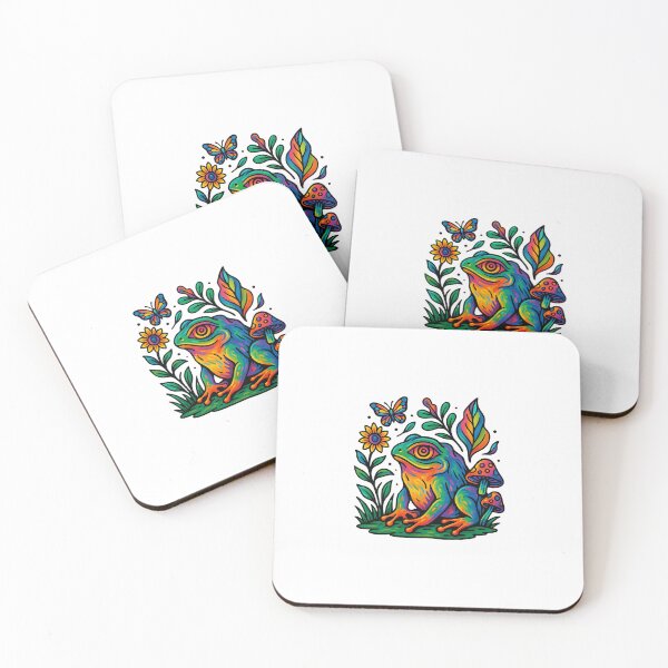 Item preview, Toad Visions – Psy-Frog in a Color Frenzy designed and sold by UltimateShadow.
