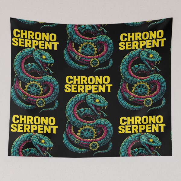 Item preview, Chrono Serpent | Clockwork Snake & Steampunk Art designed and sold by DireBlaze.