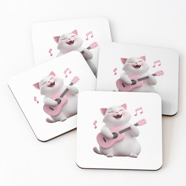 Item preview, Musical Cat Art designed and sold by IssaraStudio.