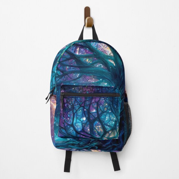 Item preview, Cosmic Tree of Life – Fantasy Galaxy Portal in Stained Glass Cathedral designed and sold by Tommy Studio.
