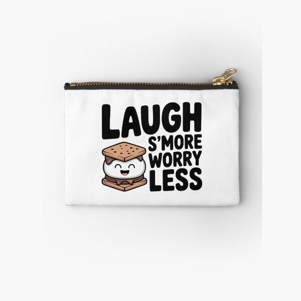 Item preview, Laugh S'more Worry Less! Cute S'more Pun designed and sold by PMCreative.