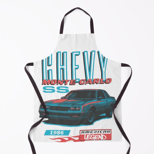 Item preview, 1986 Chevy Monte Carlo SS Neon Retro Muscle Car Throwback designed and sold by TheArtOfCar.
