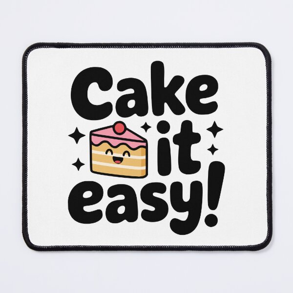 Item preview, Cake It Easy! Cute Cake Pun designed and sold by PMCreative.