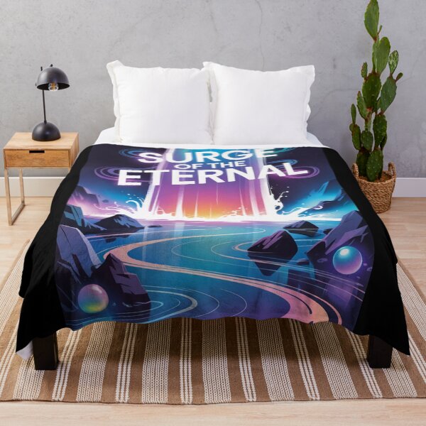 Item preview, Surge of the Eternal - Cosmic Waterfall designed and sold by ShadowAndSlate.