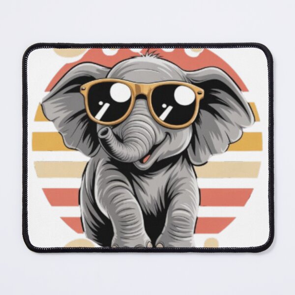 Item preview, Stay cool, elephant with sunglasses - brings good mood designed and sold by YHCreatives.