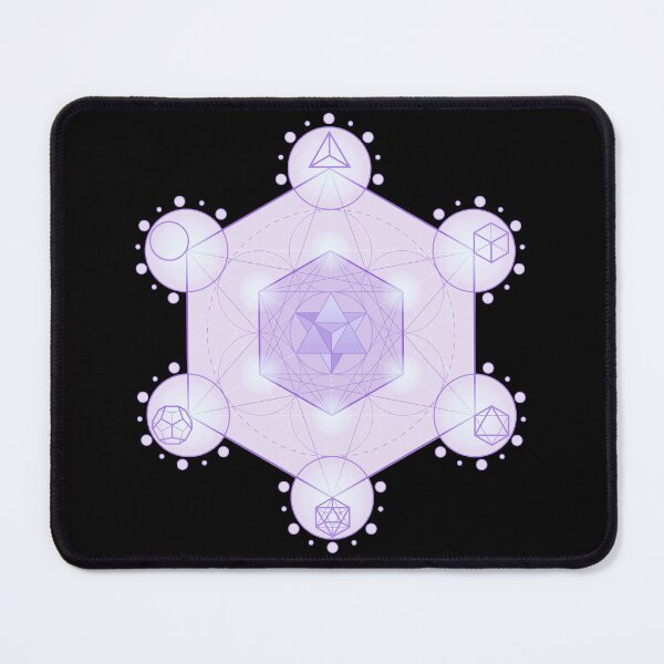 Item preview, Purple Merkaba Sacred Geometry | Metatron’s Cube Spiritual Art | Violet Light Body Activation Design designed and sold by MJ Koldewyn.