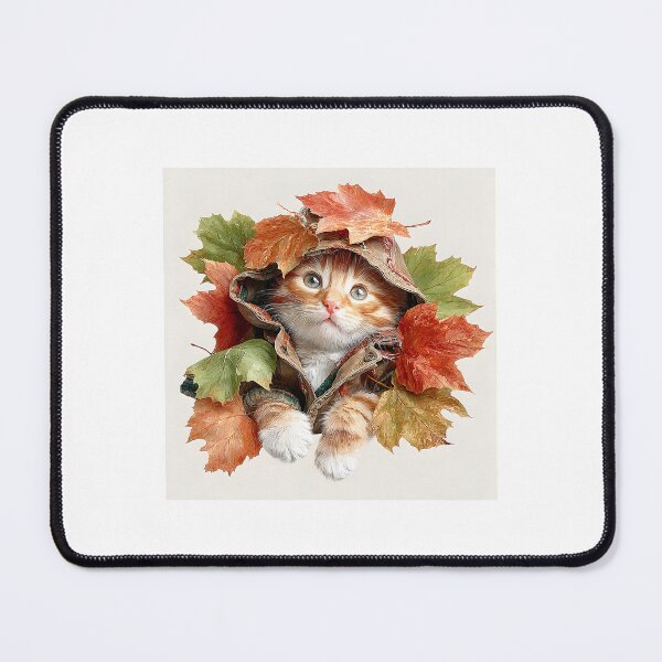 Item preview, Cozy Hoodie Cat Illustration designed and sold by IssaraStudio.