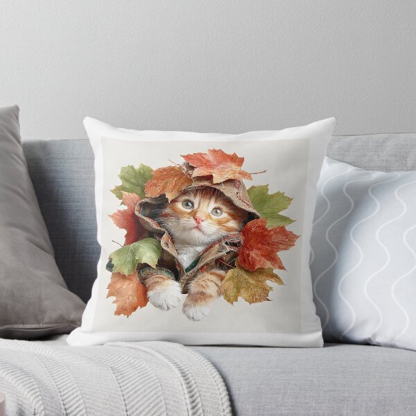Item preview, Cozy Hoodie Cat Illustration designed and sold by IssaraStudio.