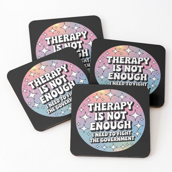 Item preview, Therapy Is Not Enough I Need To Fight The Government Funny designed and sold by Jaxym.