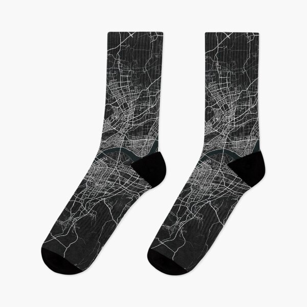 Item preview, Hangzhou City Map of Zhejiang, China - Dark designed and sold by deMAP.
