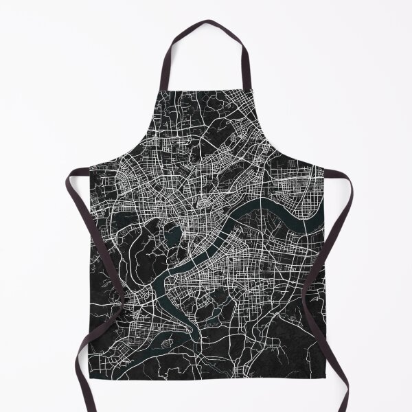 Item preview, Hangzhou City Map of Zhejiang, China - Dark designed and sold by deMAP.