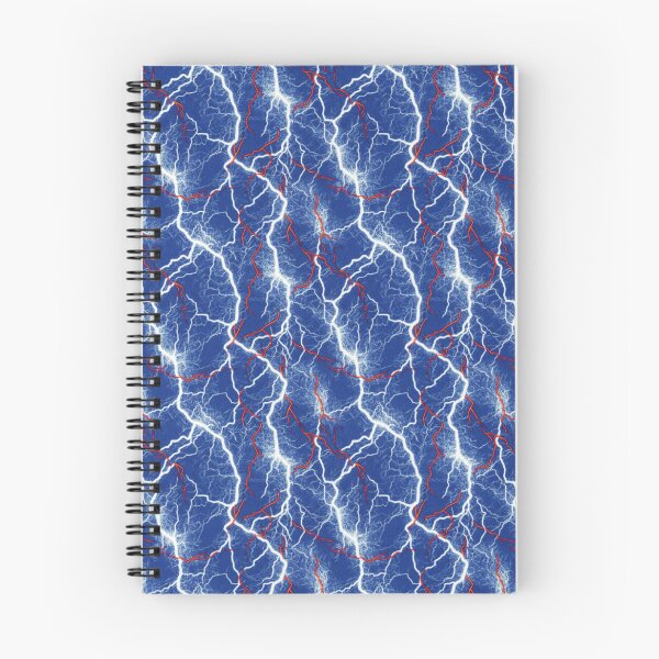 Item preview, Blue Red and White Lightning Storm designed and sold by 1pmsunday.