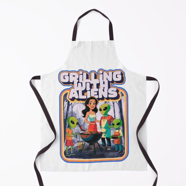 Item preview, GRILLING WITH ALIENS designed and sold by ZimnyDran.