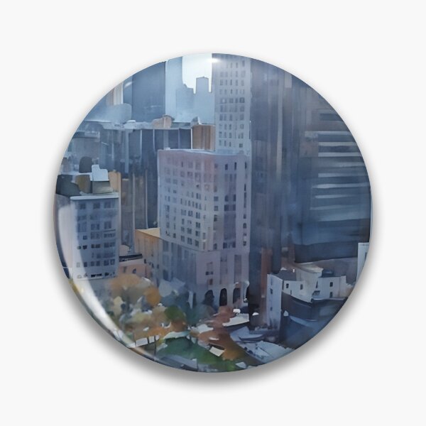Item preview, Flatiron District designed and sold by RCWatercolours.