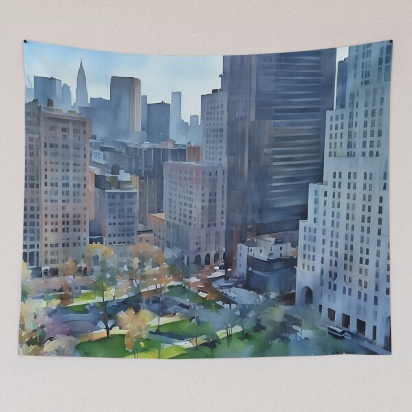 Item preview, Flatiron District designed and sold by RCWatercolours.
