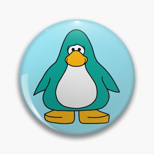 Aperçu de l'œuvre Club Penguin - Peau TURQUOISE créée et vendue par MEGKINshop.