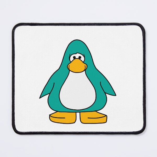 Item preview, Club Penguin- TURQUOISE skin designed and sold by MEGKINshop.