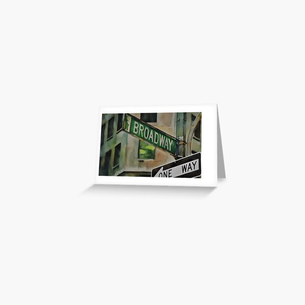 Item preview, The Only Way is Broadway designed and sold by RCWatercolours.
