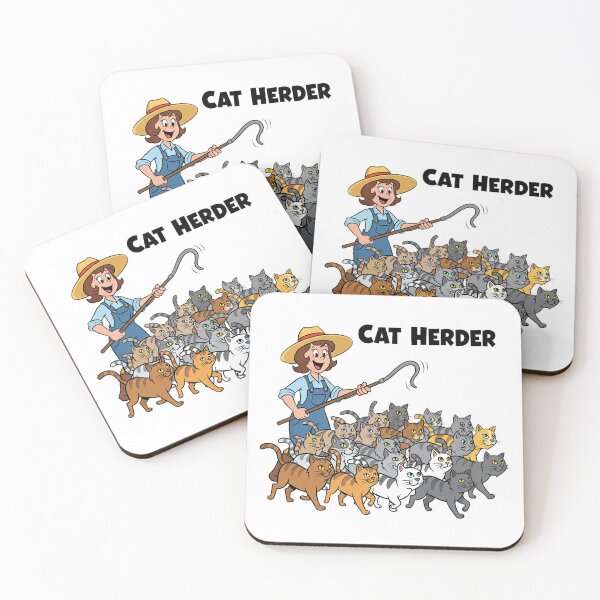 Item preview, Cat Herder - Perfect for Cat Lovers! designed and sold by thebigleebowski.
