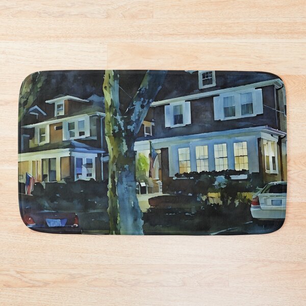 Item preview, Staten Island Suburbia designed and sold by RCWatercolours.