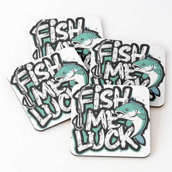 Item preview, Fish me luck, the perfect motif for anglers designed and sold by YHCreatives.