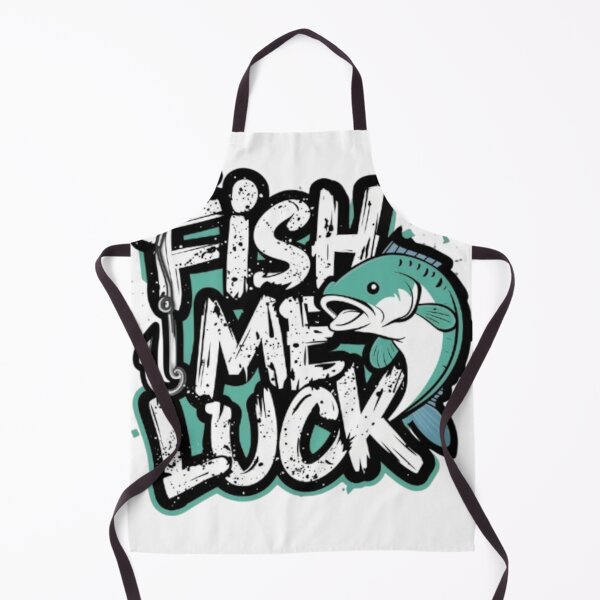 Item preview, Fish me luck, the perfect motif for anglers designed and sold by YHCreatives.