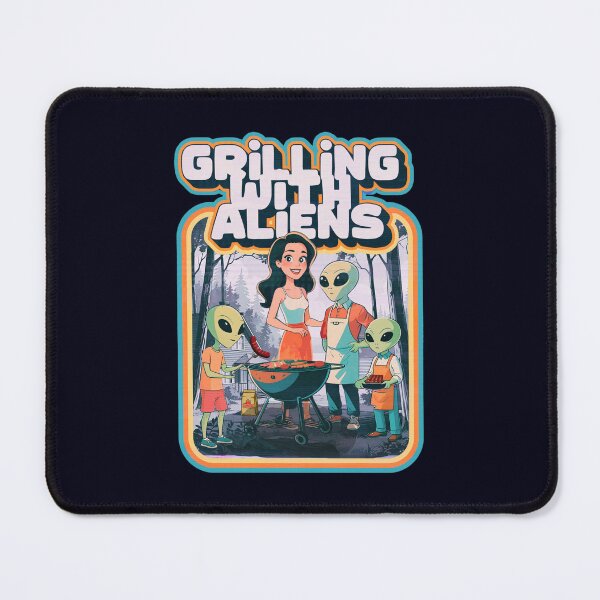 Item preview, GRILLING WITH ALIENS designed and sold by ZimnyDran.