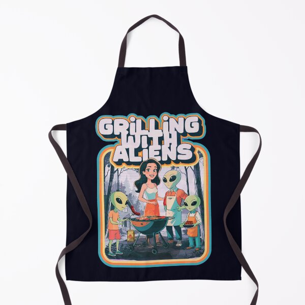 Item preview, GRILLING WITH ALIENS designed and sold by ZimnyDran.