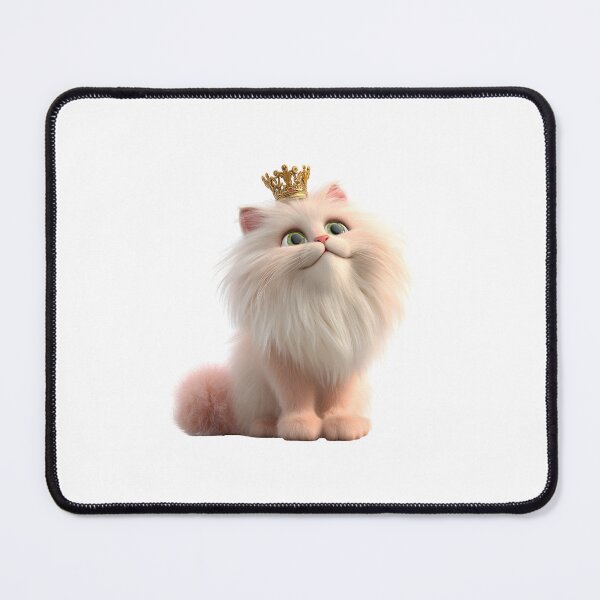 Item preview, Royal Cat with Crown Illustration designed and sold by IssaraStudio.