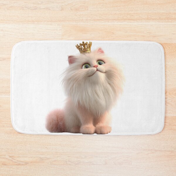 Item preview, Royal Cat with Crown Illustration designed and sold by IssaraStudio.