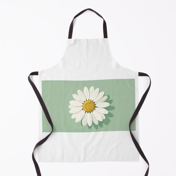 Item preview, White Daisy on Pastel Green designed and sold by SparroCreative.