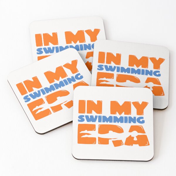 Item preview, In My Swimming Era Bold Statement Pool Swimmer Style designed and sold by LaneLineThreads.