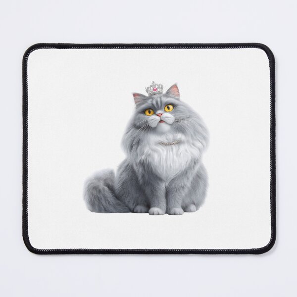 Item preview, Tiny Crown Cat Illustration designed and sold by IssaraStudio.