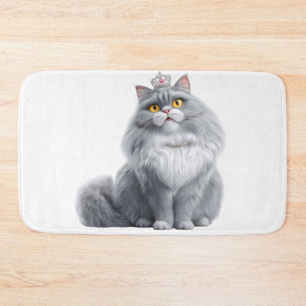 Item preview, Tiny Crown Cat Illustration designed and sold by IssaraStudio.