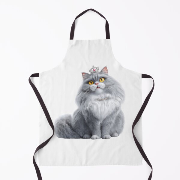 Item preview, Tiny Crown Cat Illustration designed and sold by IssaraStudio.