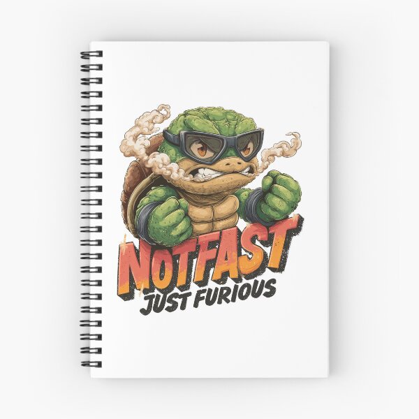 Item preview, Not Fast, Just Furious Turtle designed and sold by hamishby.