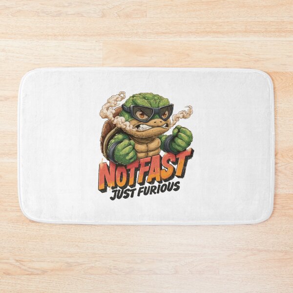 Item preview, Not Fast, Just Furious Turtle designed and sold by hamishby.