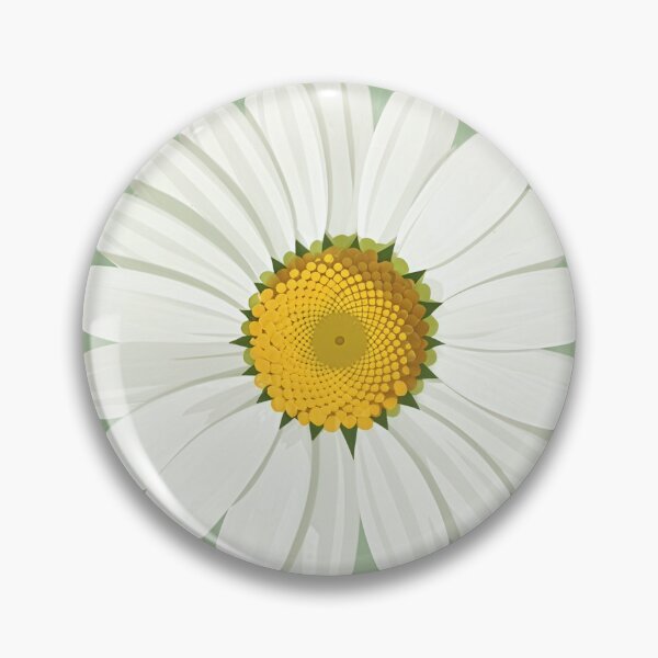 Item preview, White Daisy on Pastel Green 1 designed and sold by SparroCreative.