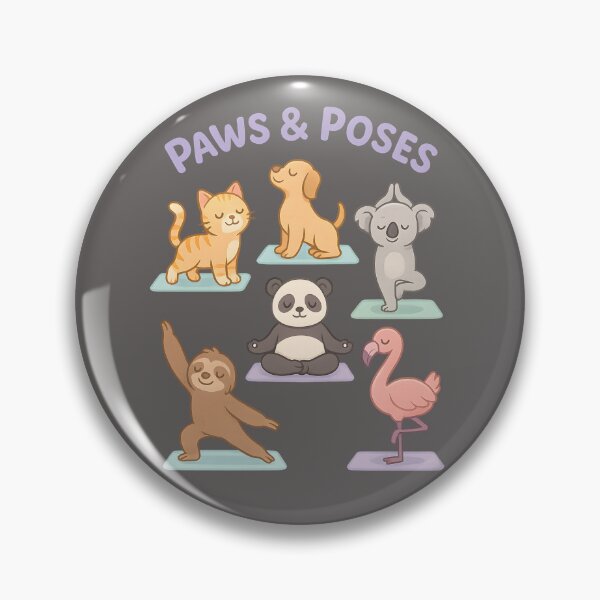 Item preview, Paws & Poses – Funny Yoga Animals Design designed and sold by Maximilianos.