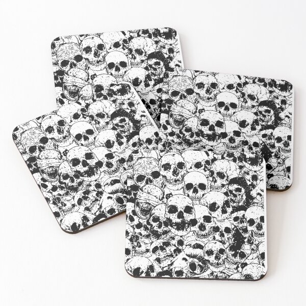 Item preview, When One Skull Just Won’t Do – Seamless Skull Pattern designed and sold by Neonyx2020.